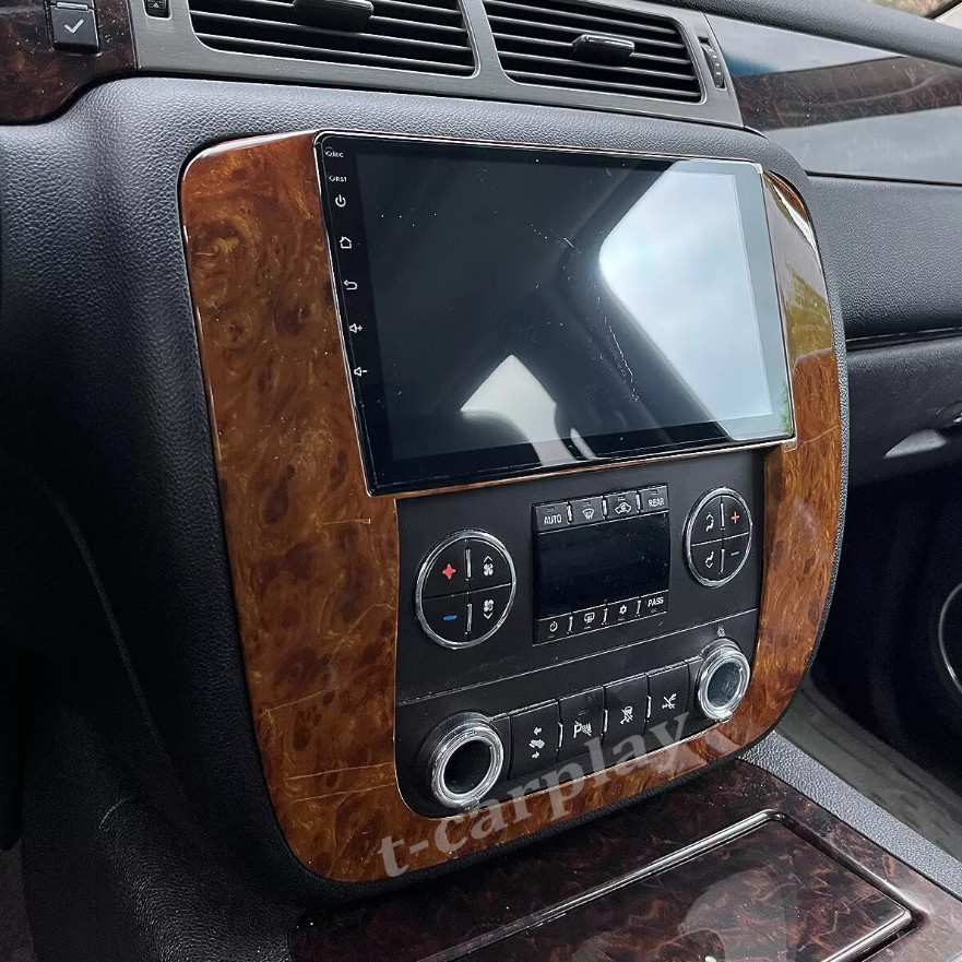 Car Radio Stereo Carplay For 2007-2014 Chevrolet Silverado Navi 4+64G 9in w/Cam