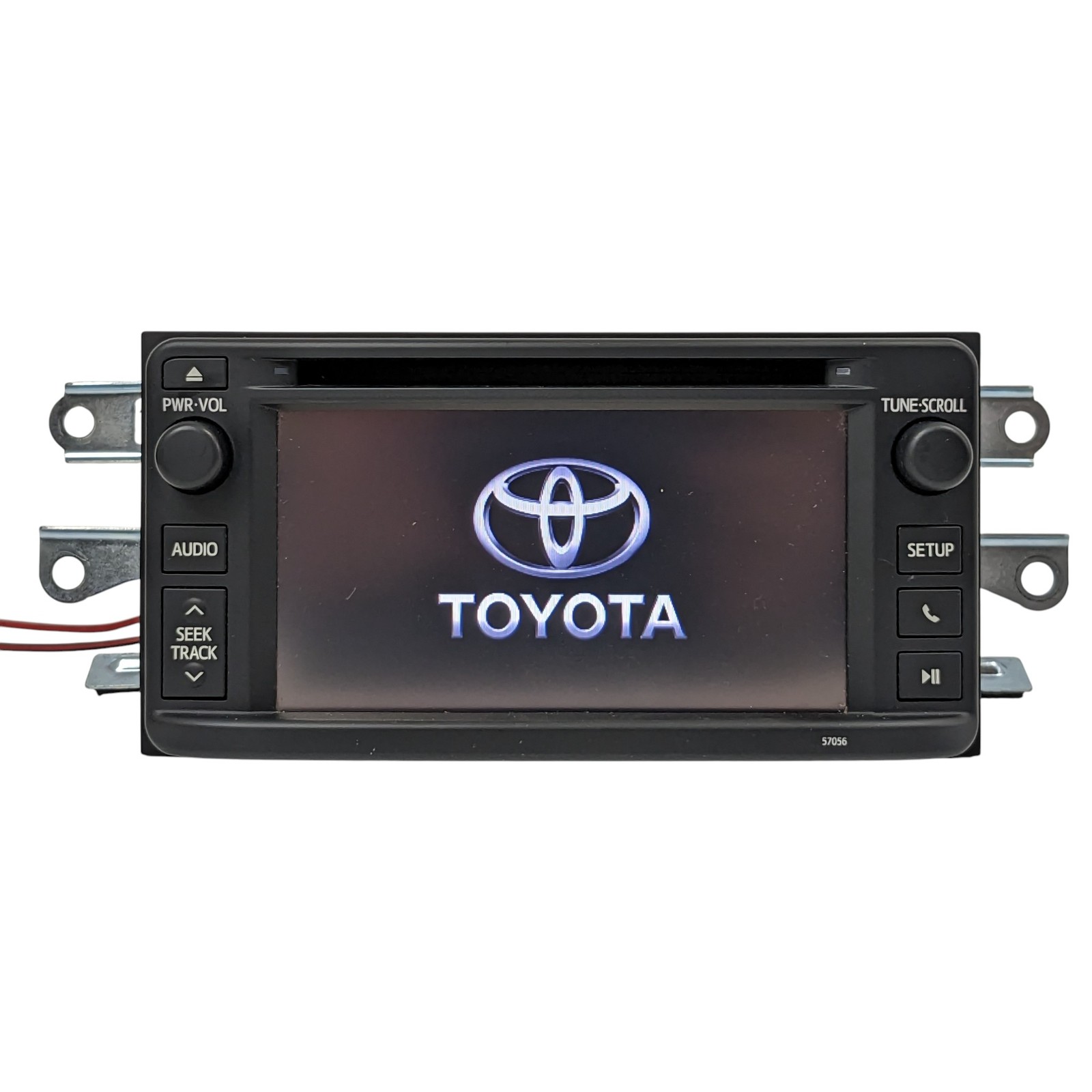 12 13 TOYOTA COROLLA RADIO BLUETOOTH CD PLAYER TOUCH-SCREEN DISPLAY 57056 OEM