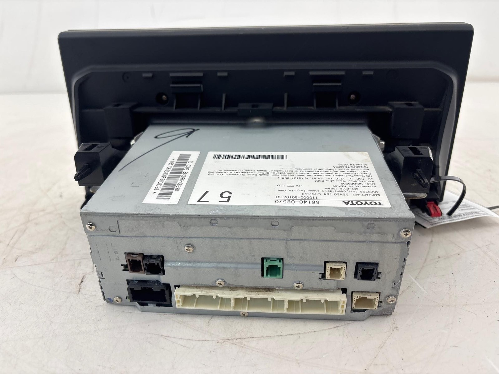2025 Toyota Sienna 2.5l AWD Am Fm Radio Receiver Navigation Displayr OEM