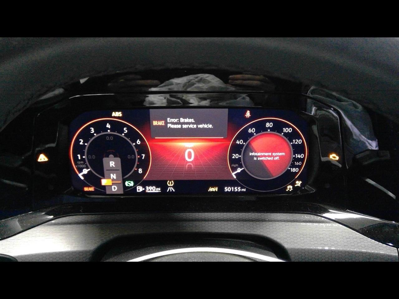 Radio Display Screen And Receiver Fits 22-24 GOLF GTI 5H0035871