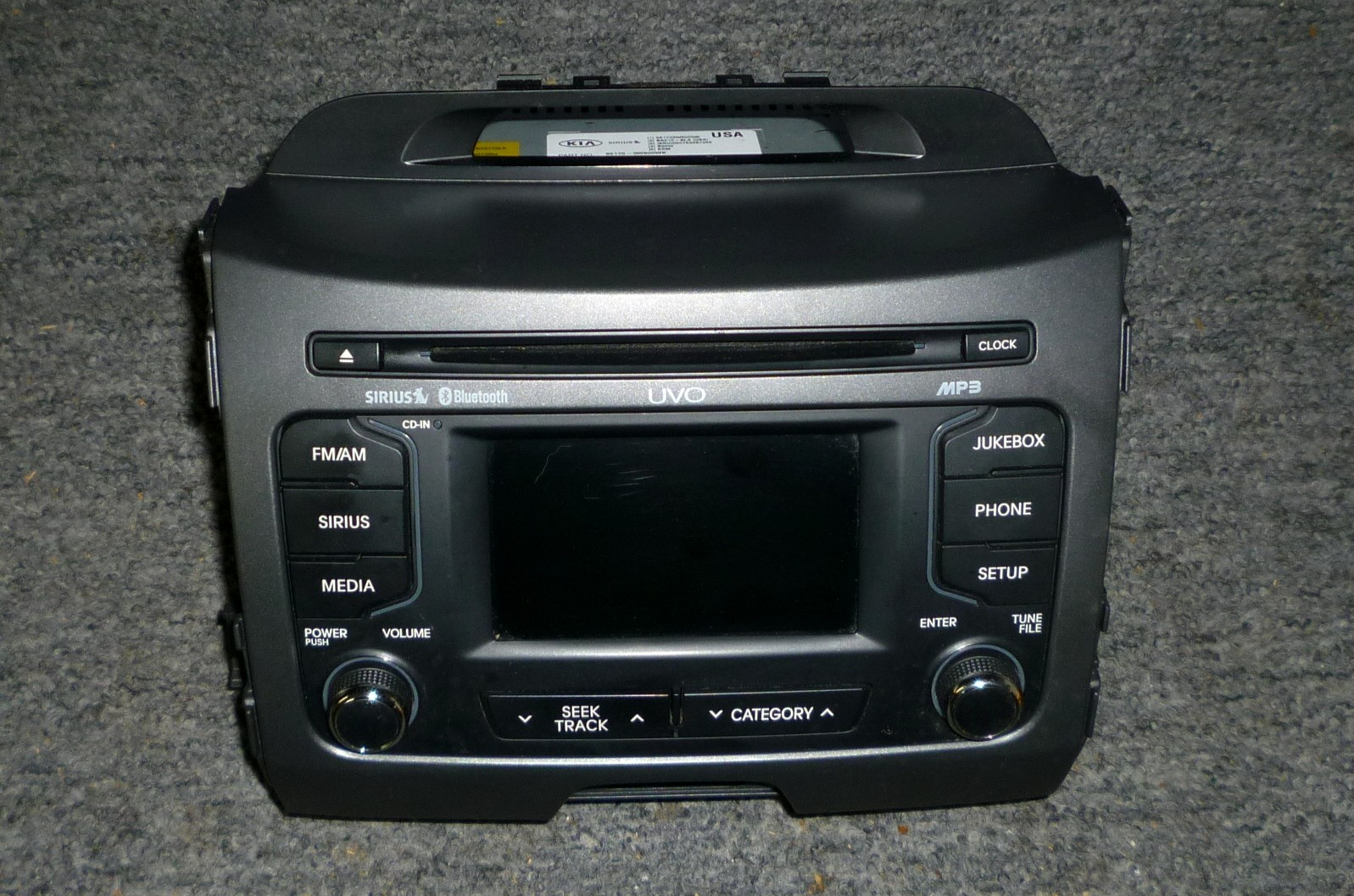 2010 – 2013 Kia Sportage 96170-3W900WK – OEM Touch Screen CD / Radio & FASCIA