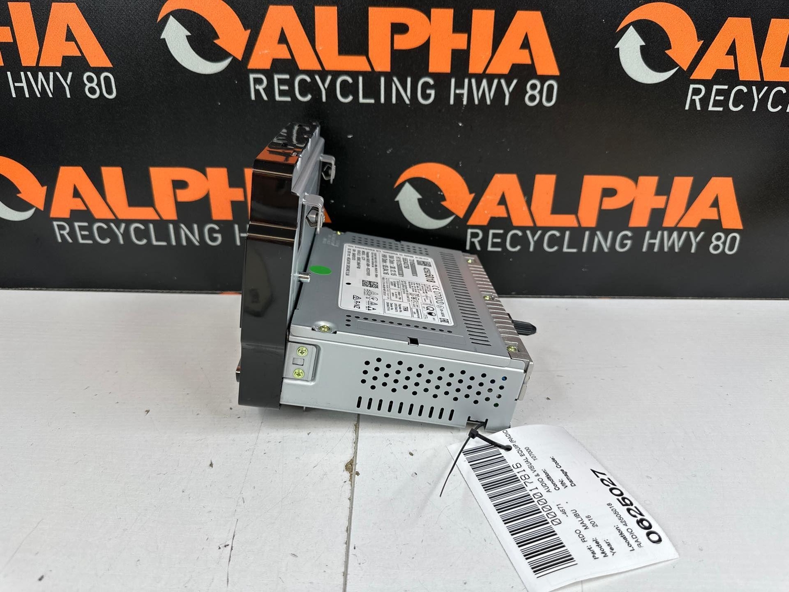 Audio & Visual Equip.(radio) CHEVY MALIBU 16