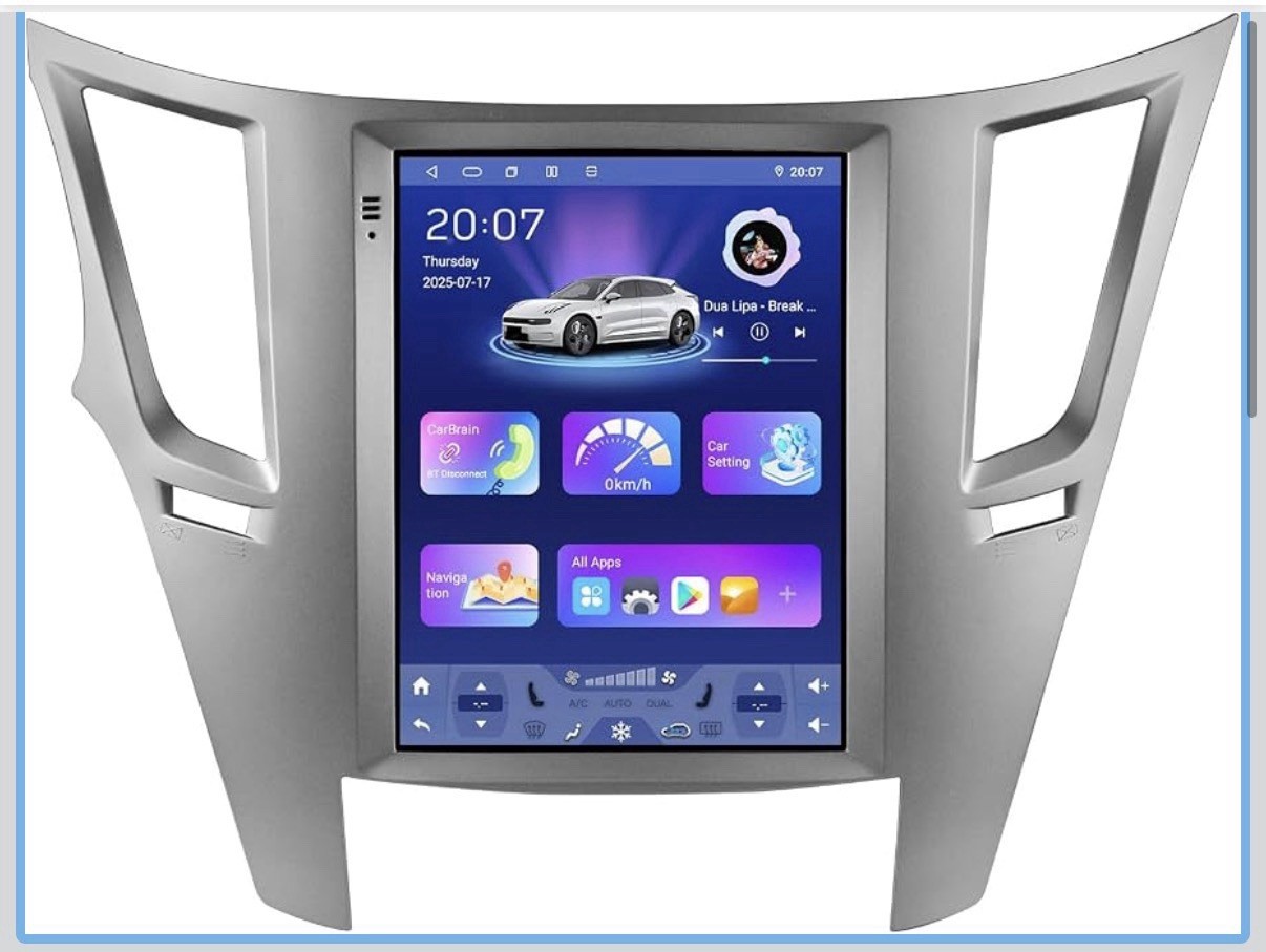 Carplay for Subaru Legacy Outback Impreza 2009-2014 Android Auto Car Radio GPS