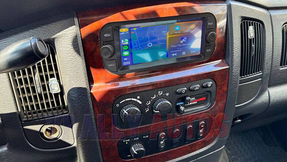 For 2002-2005 Dodge Ram Carplay Car Radio Stereo Android 13 GPS Navi 6.86 inch