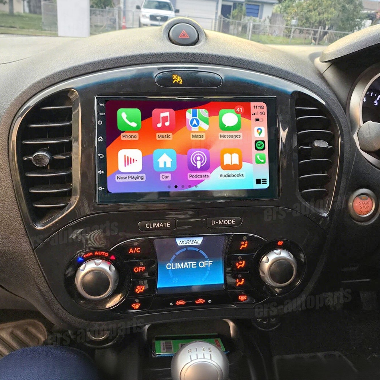 For Nissan Juke 2010 2011 2012-2014 Android CarPlay Car Stereo Radio GPS Player