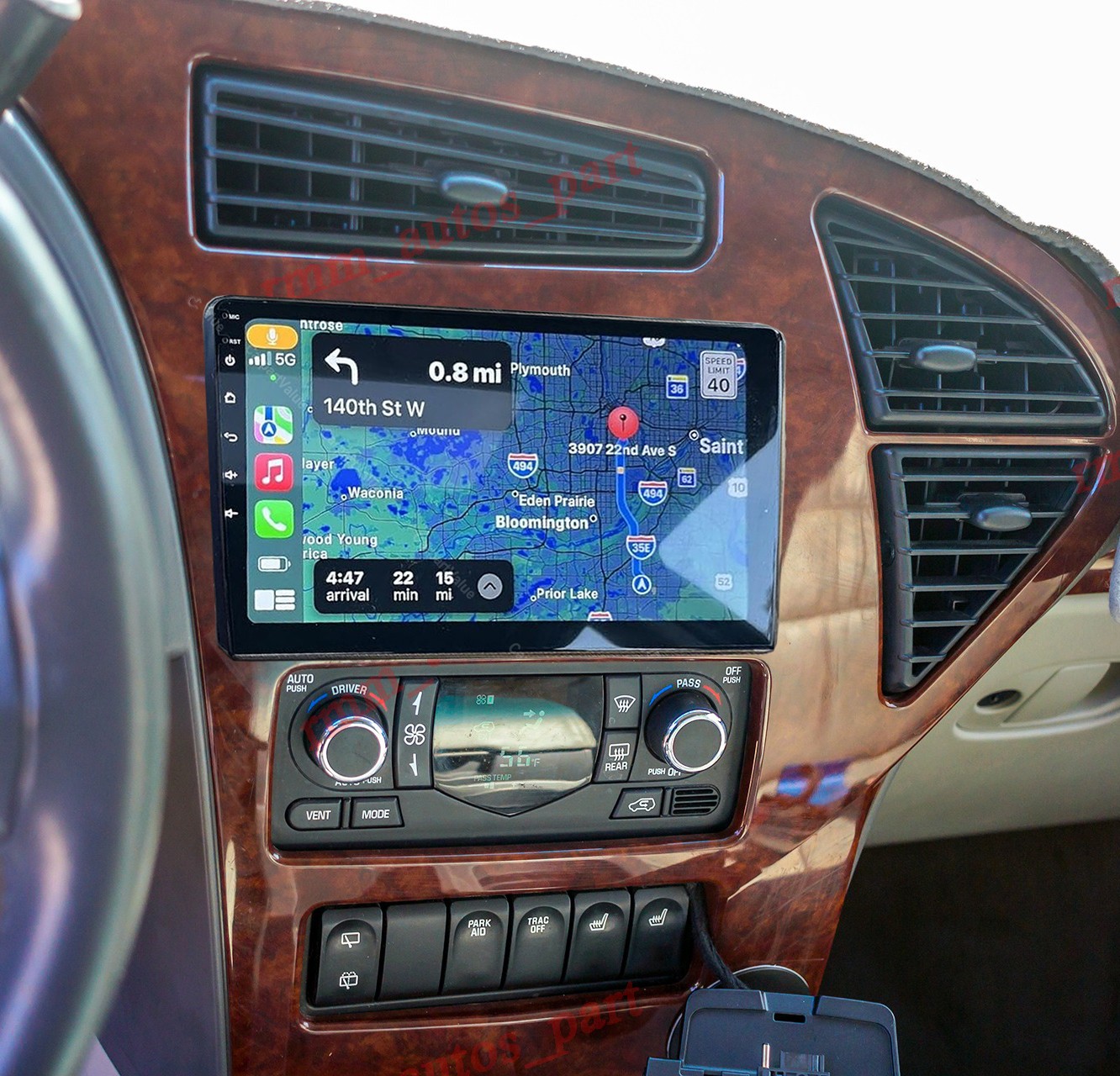10.1″ Apple CarPlay For Buick Rendezvous 2002-2007 Android Radio Stereo DSP AHD