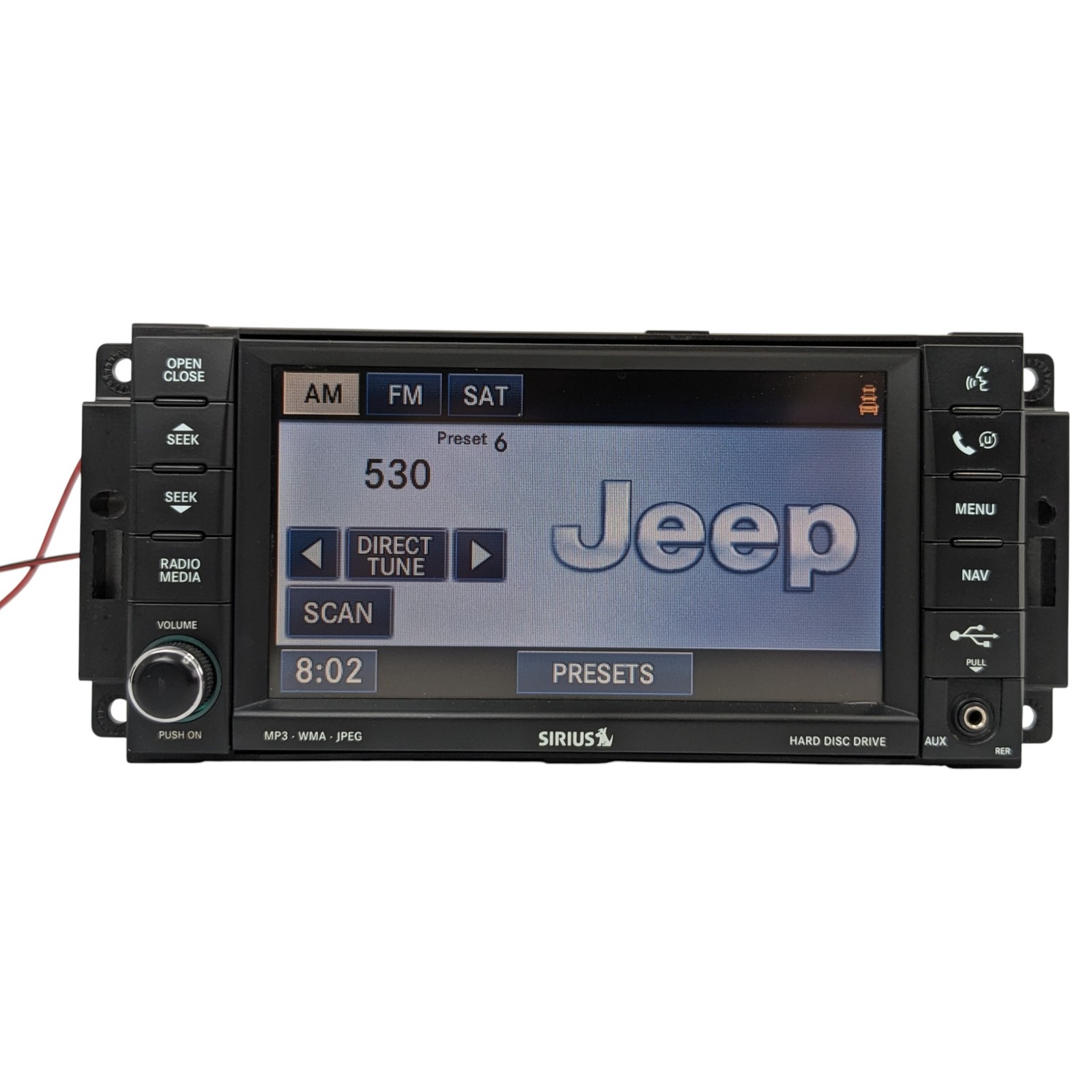 2008-2010 Chrysler 300 Radio AM FM DVD Player Receiver W/Navigation OEM ID RER