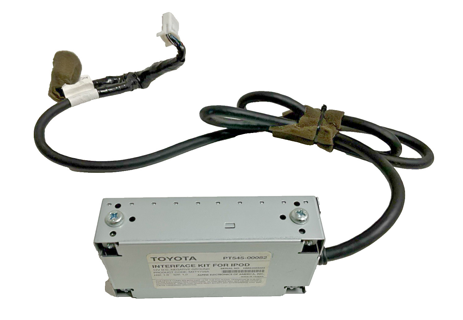 2009 Toyota Highlander Audio Interface Kit Control For Ipod PT54500082 OEM