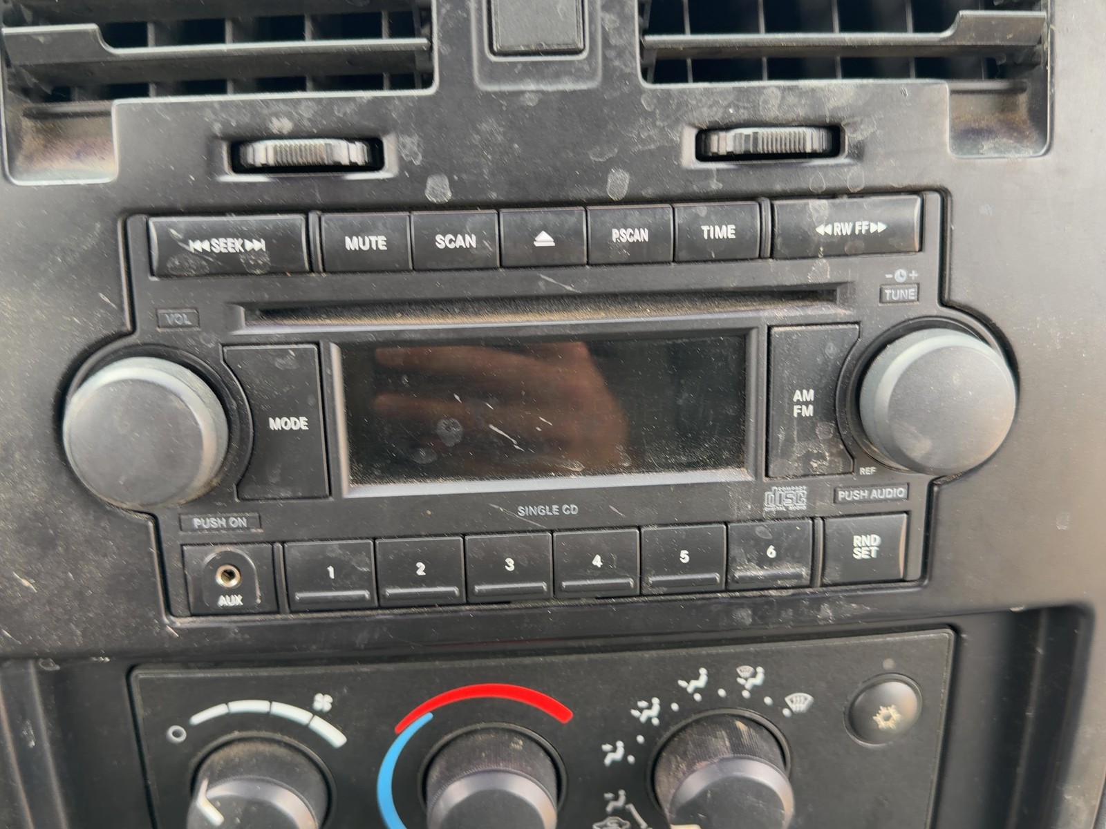 2005-2007 Dodge Dakota Stock Radio Oem Factory Stereo Cd Player