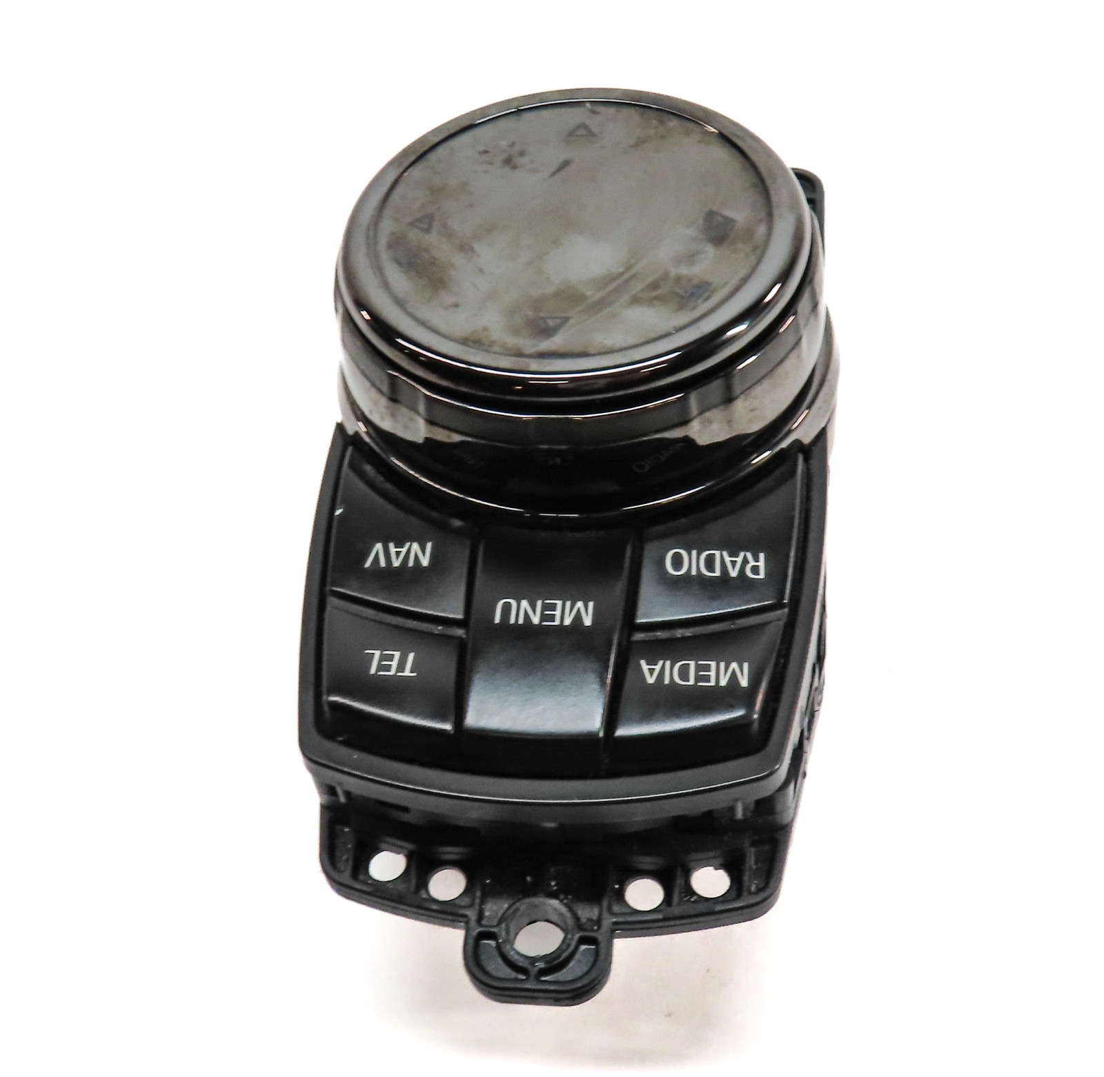 14-16 BMW 550i 750i F01 F10 CENTER CONSOLE iDRIVE MEDIA CONTROL KNOB (CERAMIC)