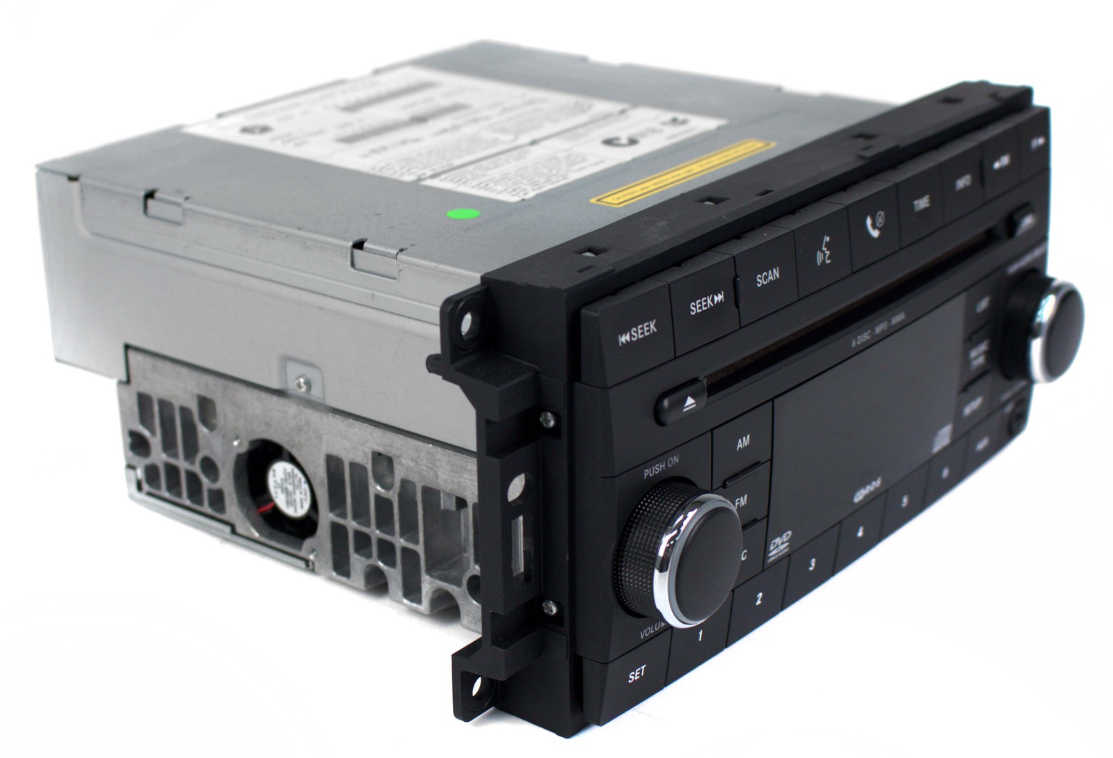 2008-10 Dodge Dakota AMFM SAT Radio 6 Disc CD MP3 Player Auxiliary 5064923AG REQ