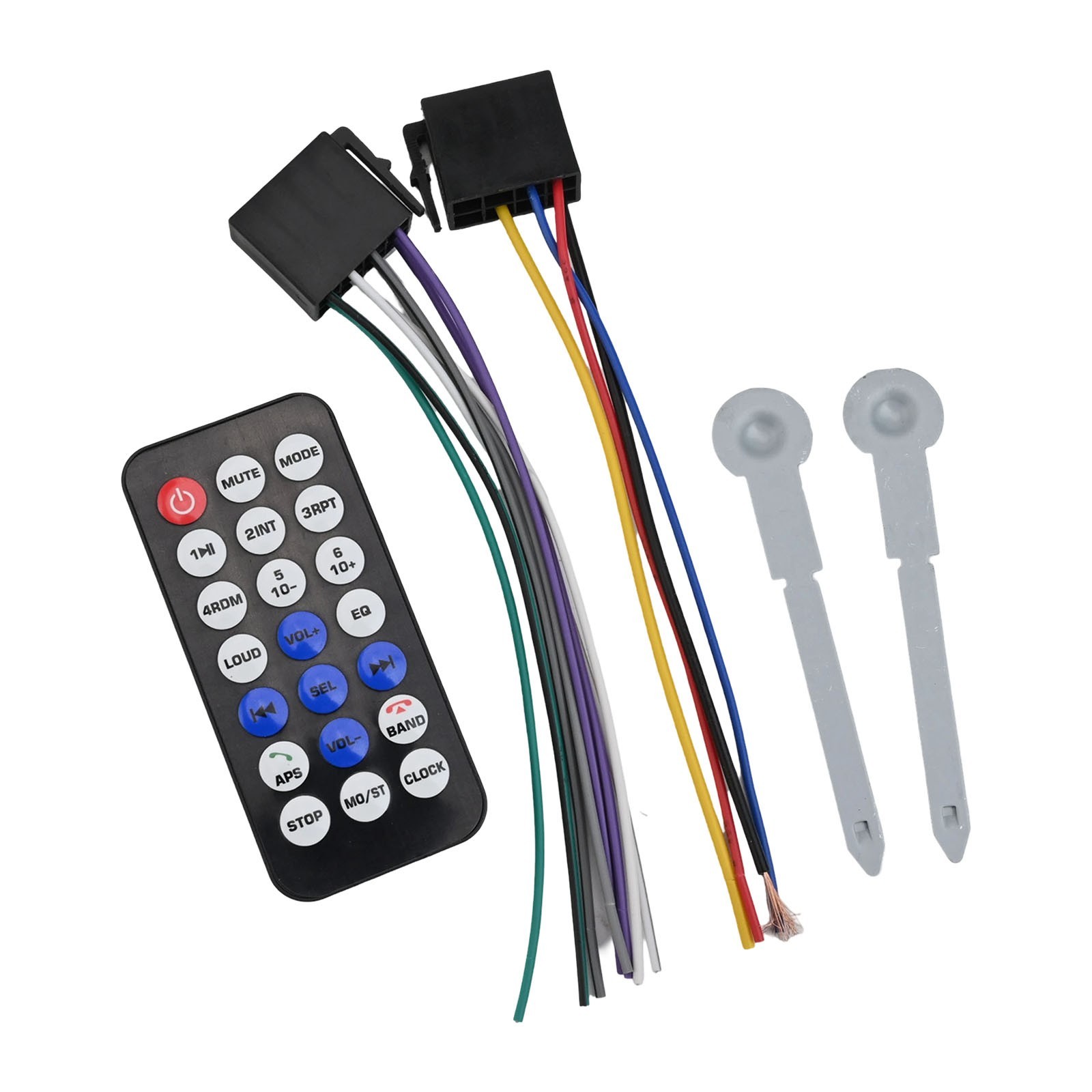 Sleek Black Design Powerful 60W Digital car for mp3 player features USB input