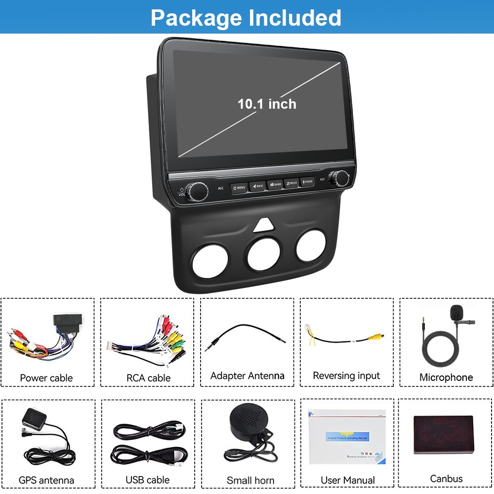 Car Radio Stereo Carplay Navi For 2013 2014 2015 2016 2017 2018 Ram 1500 2500