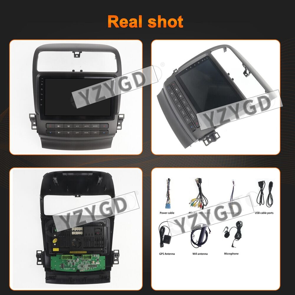 For Acura TSX 2004-2008 Car Multimedia Radio CarPlay Stereo Video GPS Android 4G