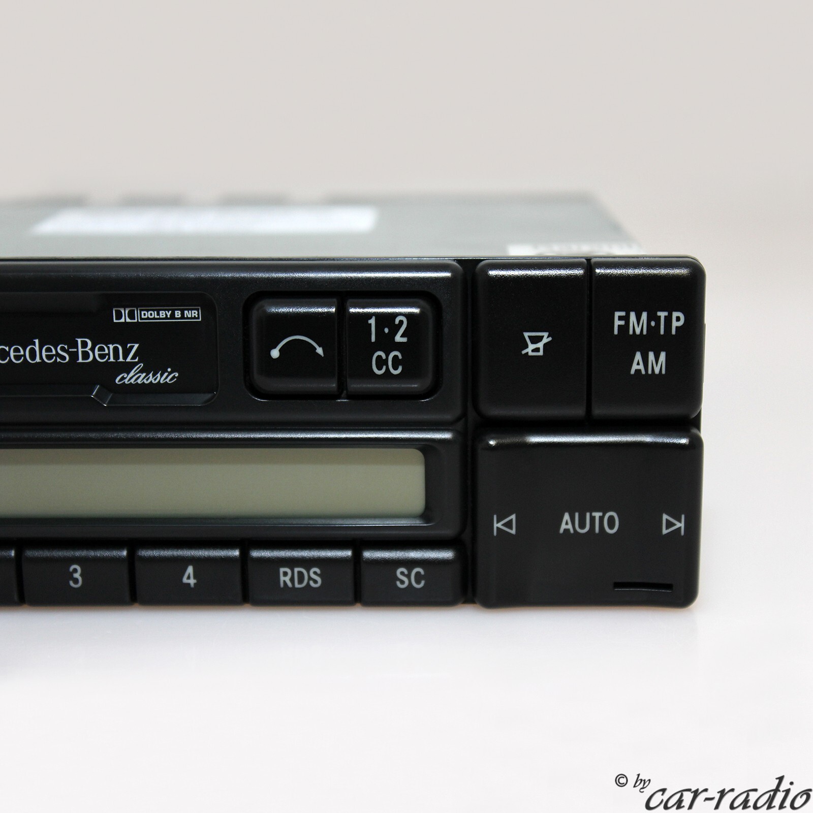 Genuine Mercedes W124 Radio Classic BE2010 Becker Cassette Radio E-Class 1-DIN
