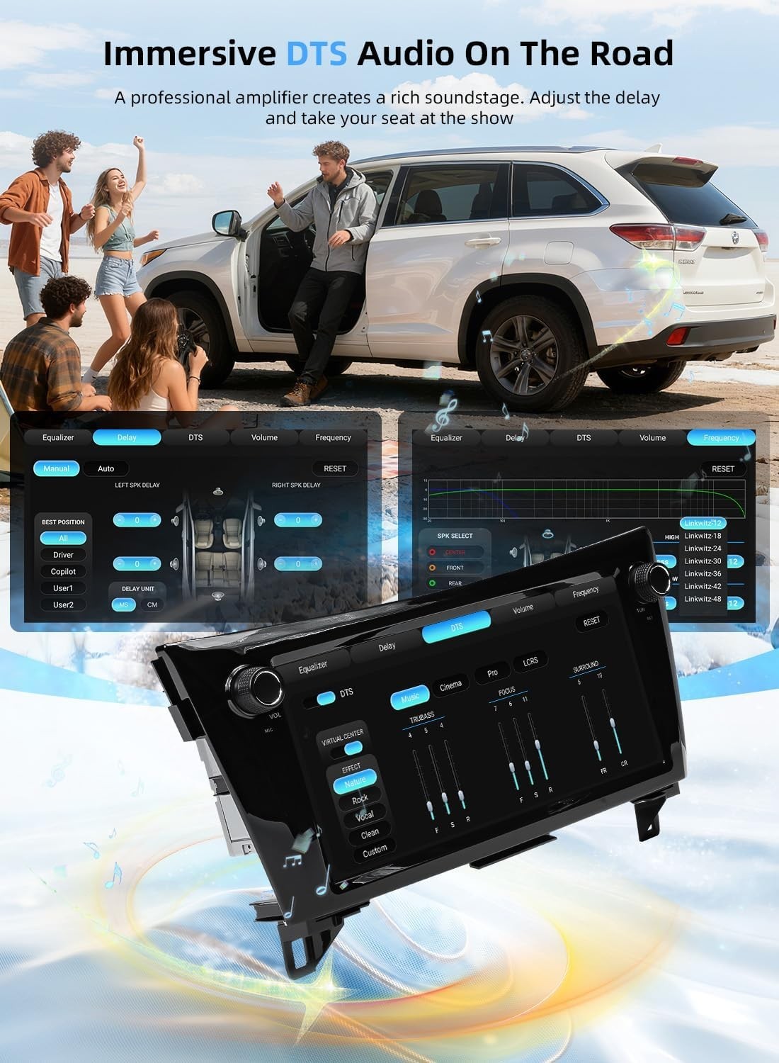 Dasaita G13 Car Radio For Nissan Rogue 2014-2020 Rogue Sport 2018-2020 CarPlay