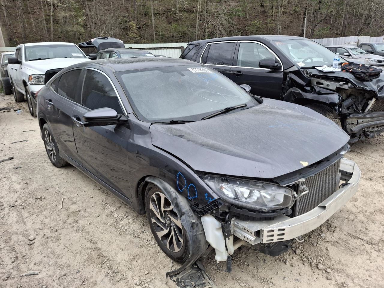 Audio Equipment Radio Receiver Sedan EX US Market Fits 17 CIVIC 4055637