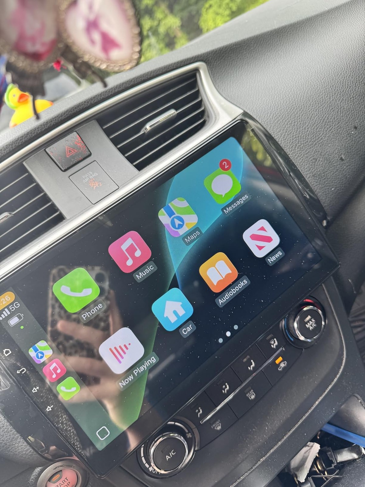 Apple Carplay For Nissan Sentra 2013-2018 Car Radio Stereo Android 13 GPS Navi