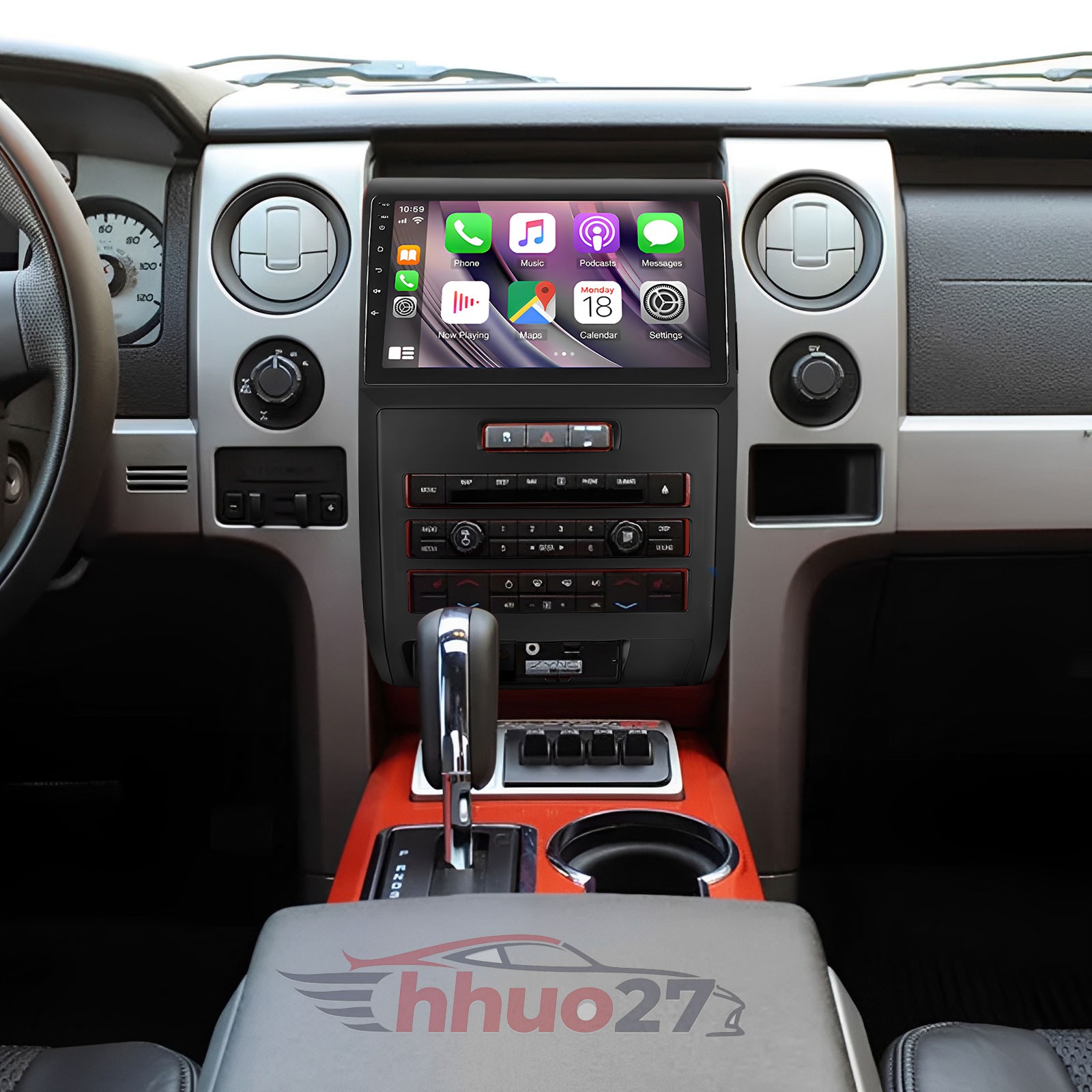 For Ford F150 2009-2014 F-150 Carplay Android 13 Car Stereo Radio Gps Navi Wifi