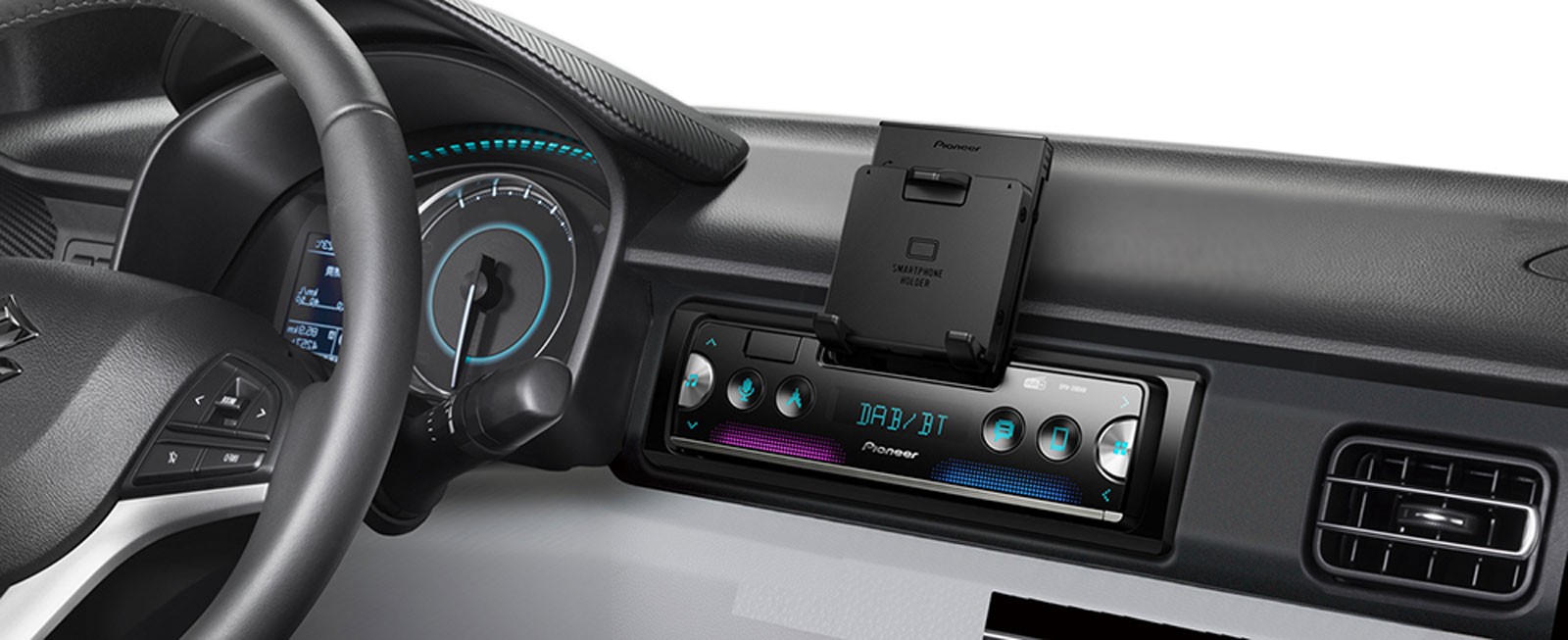 Pioneer USB MP3 Bluetooth DAB Car Stereo for Toyota Yaris (2003-2006)