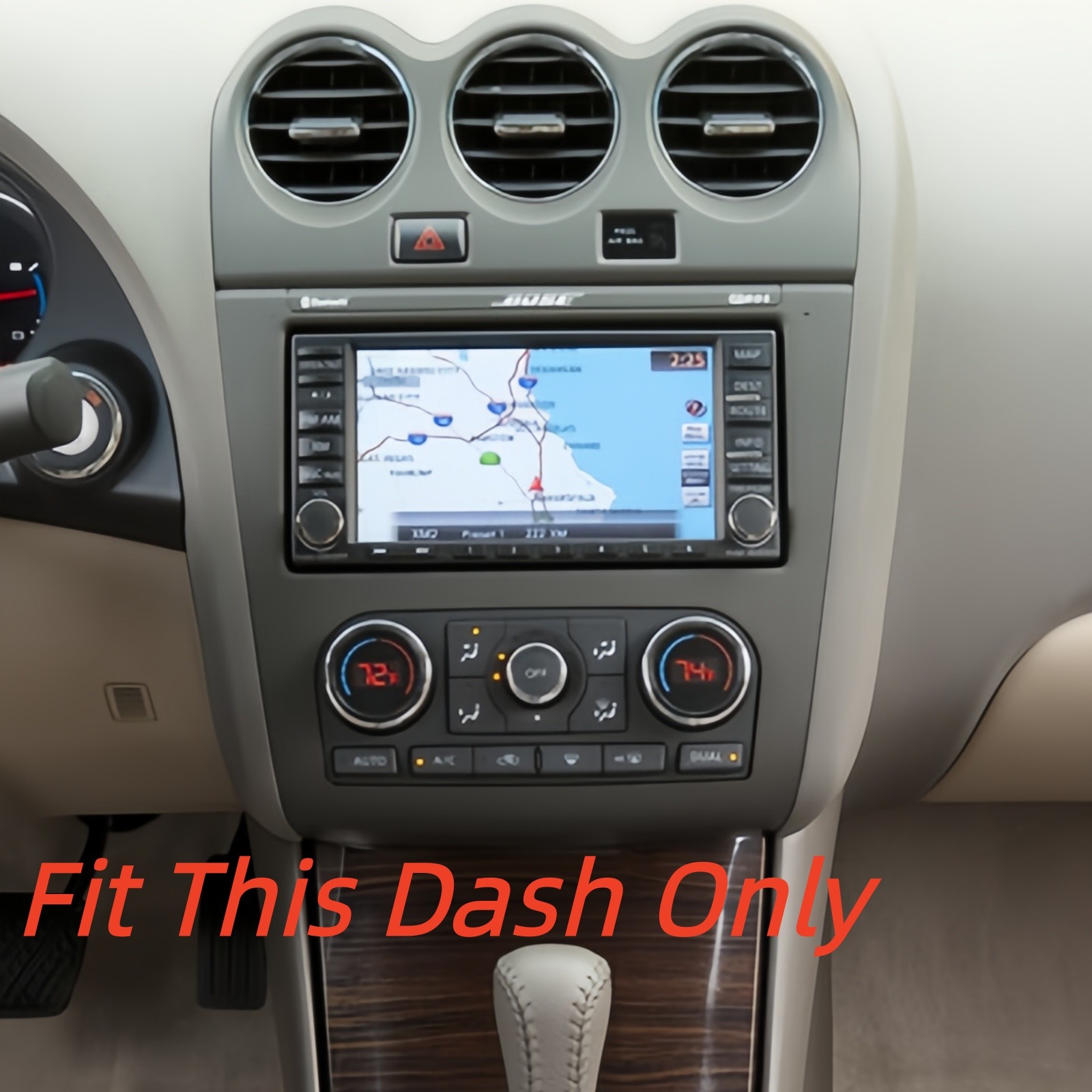 For NISSAN Altima Radio Upgrade 2007-2012 Carplay Stereo Radio Android15 Navi BT