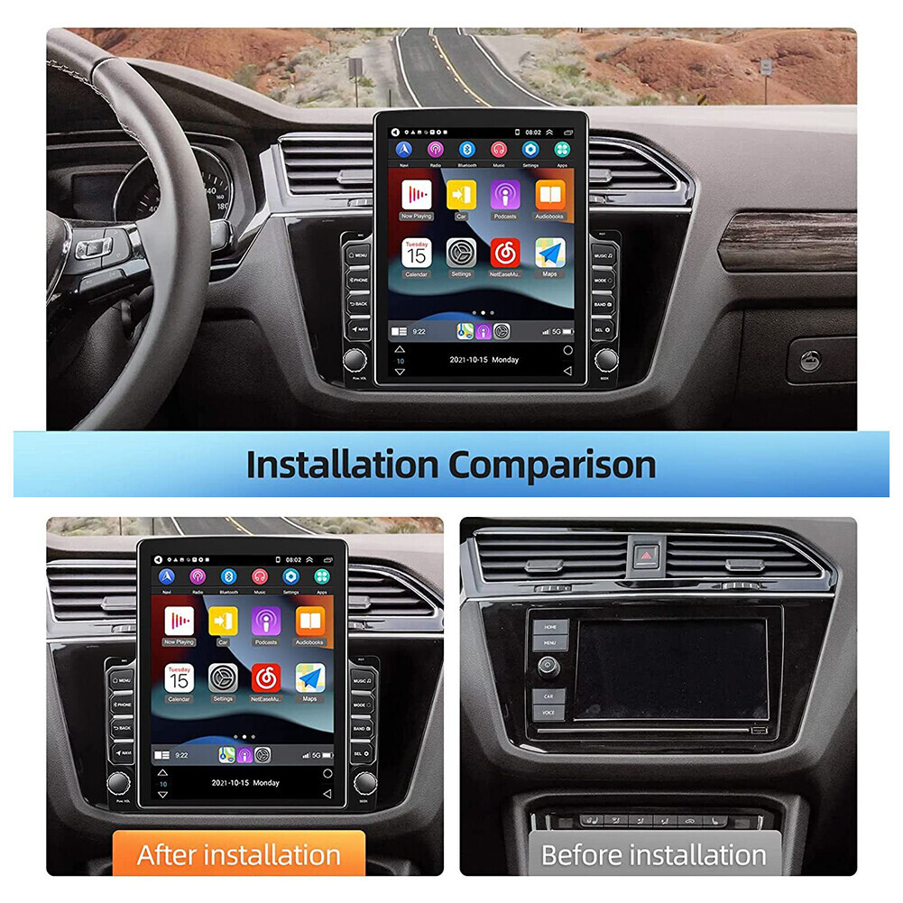 Android 15 Carplay Car Radio Stereo GPS FM For Nissan Frontier/Xterra 2009-14