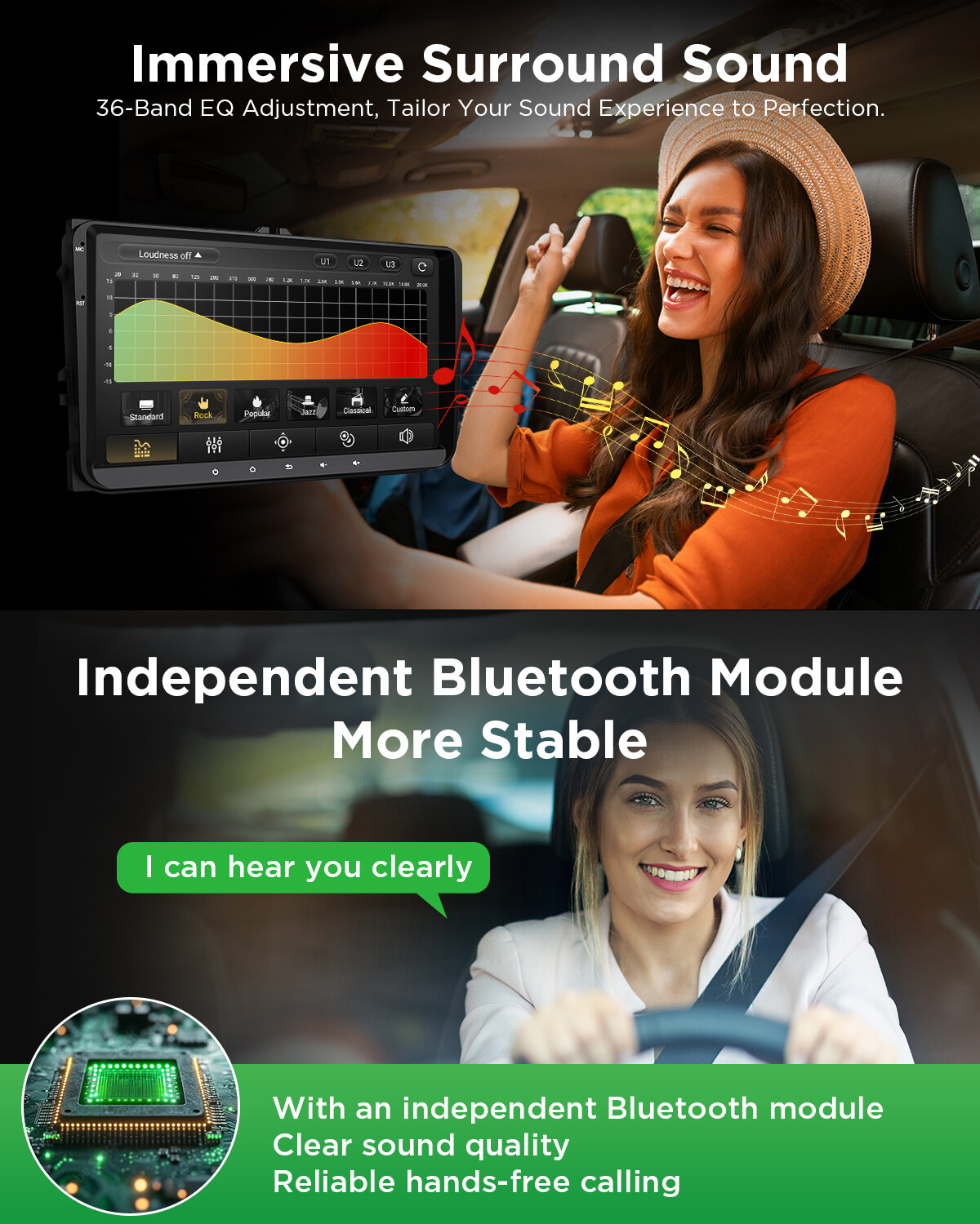 9″ Carplay Android 13 Car Stereo Radio GPS WiFi For VW Volkswagen Jetta 2006-15