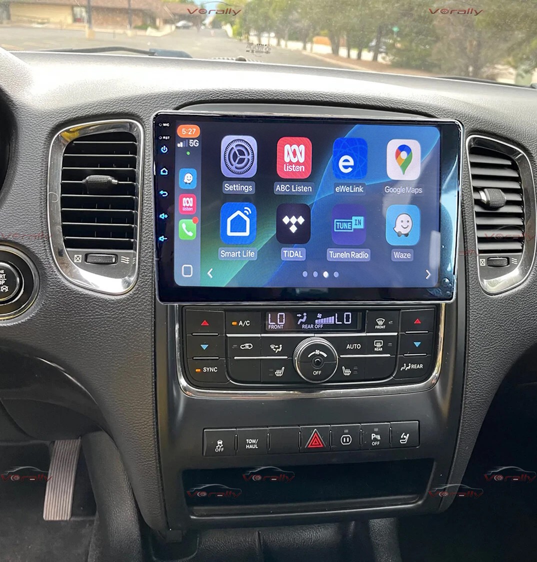 For 2011-2013 Dodge Durango Wifi CarPlay Car Radio GPS Stereo Android 15 4+64G