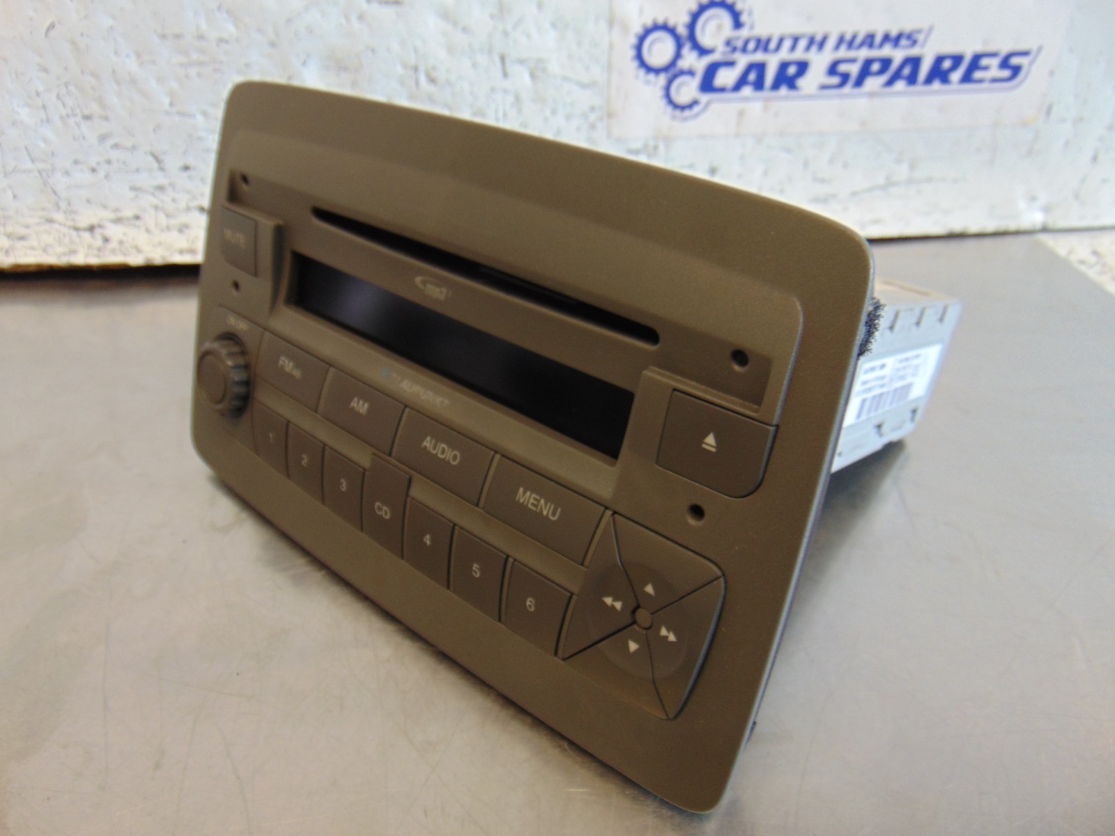 Fiat Panda Stereo Head unit Pre facelift 03-09 Grey 7354349520 + Code