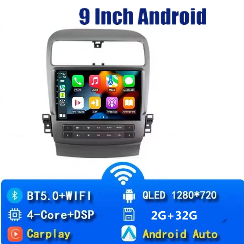 9″ Car Android GPS Navi For Honda inspire 4 2003-2007 Radio Android Auto Carplay