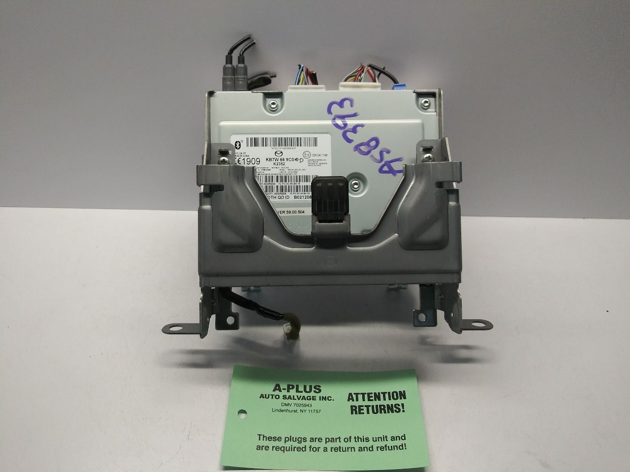 2017 mazda cx-5 OEM radio receiver head unit id KB7W669C0D fits 2016-2020