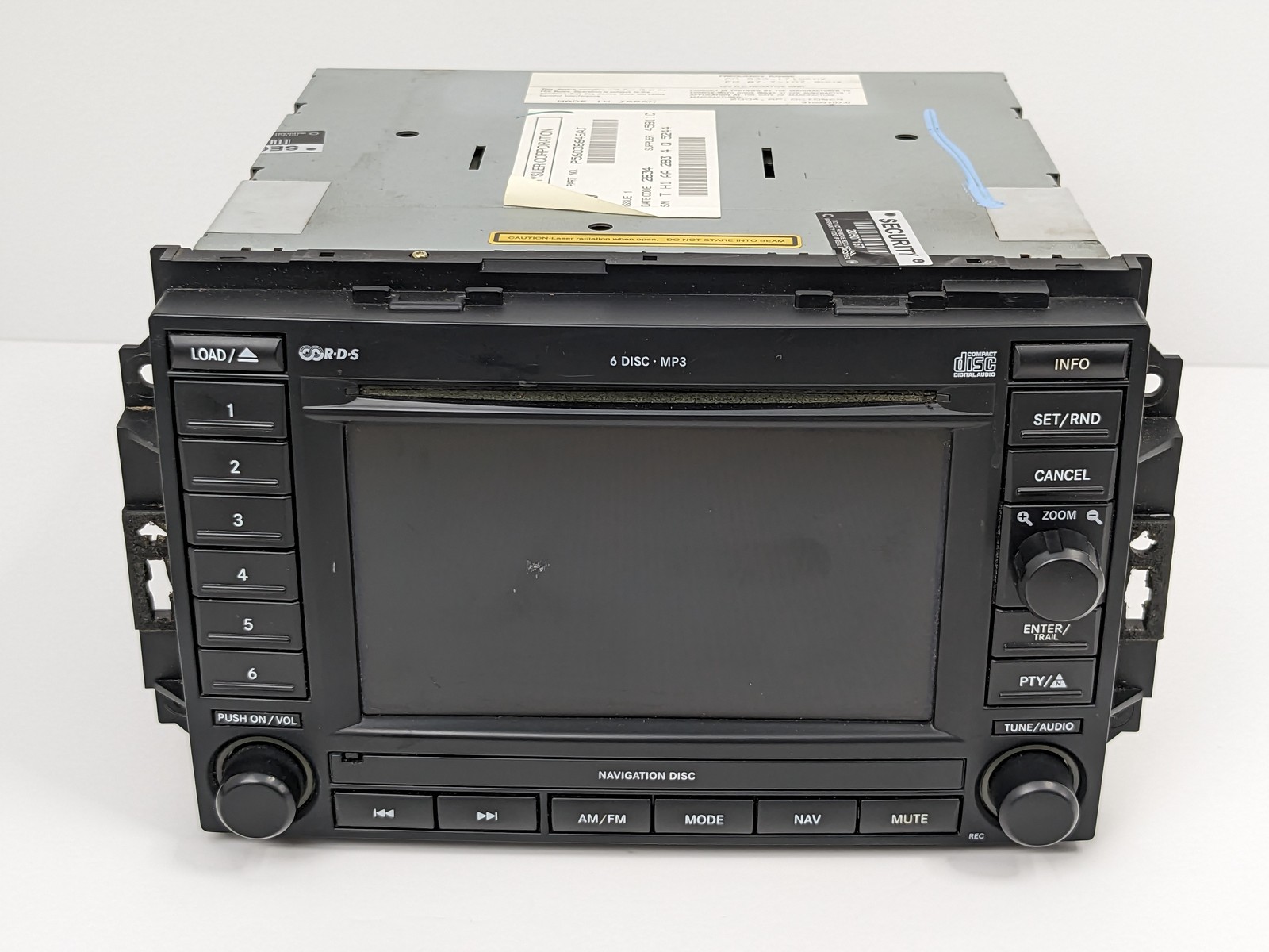 2007-2009 Chrysler 300 Dodge RAM Jeep Compass Navigation Radio 6 CD Changer REC