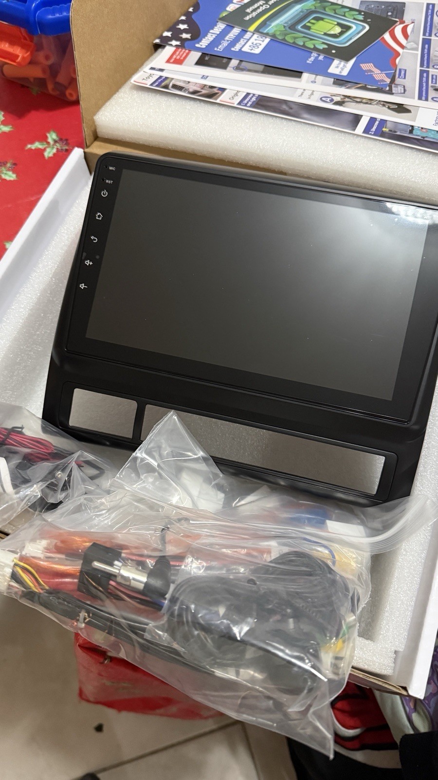 For Toyota Tacoma 2005-2015 Android 15 Car Stereo Radio Apple CarPlay GPS WiFi