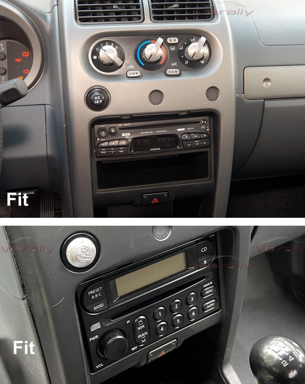 For 2001 2002-2004 Nissan Frontier Android 15 GPS Stereo Radio Wireless CarPlay