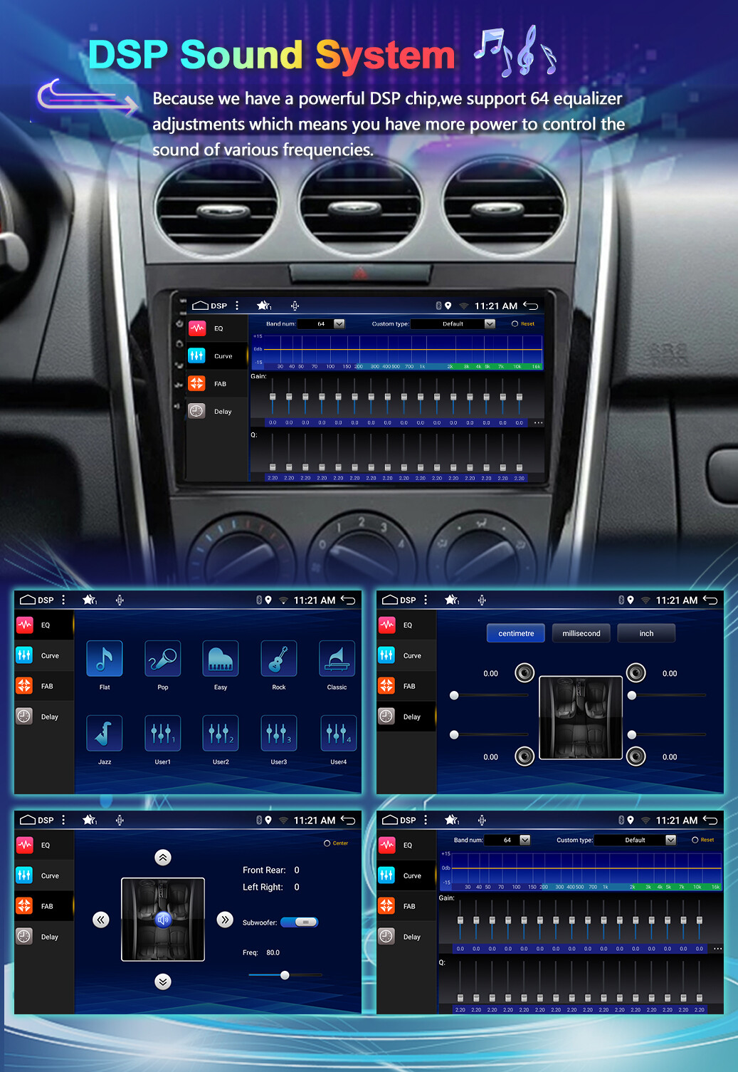 6+128GB For Mazda CX-7 2007-2014 Android 14 Car Stereo Radio GPS CarPlay DSP AHD