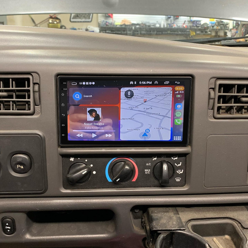 7″ For Ford F250 F-350 1999-2004 Super Duty Carplay Stereo Radio Android15 Navi