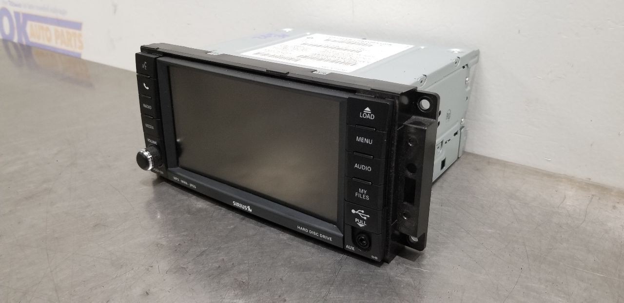 11 DODGE CHALLENGER SRT8 RADIO AUDIO RECEIVER HEAD UNIT RHB OPTION 05064836AH