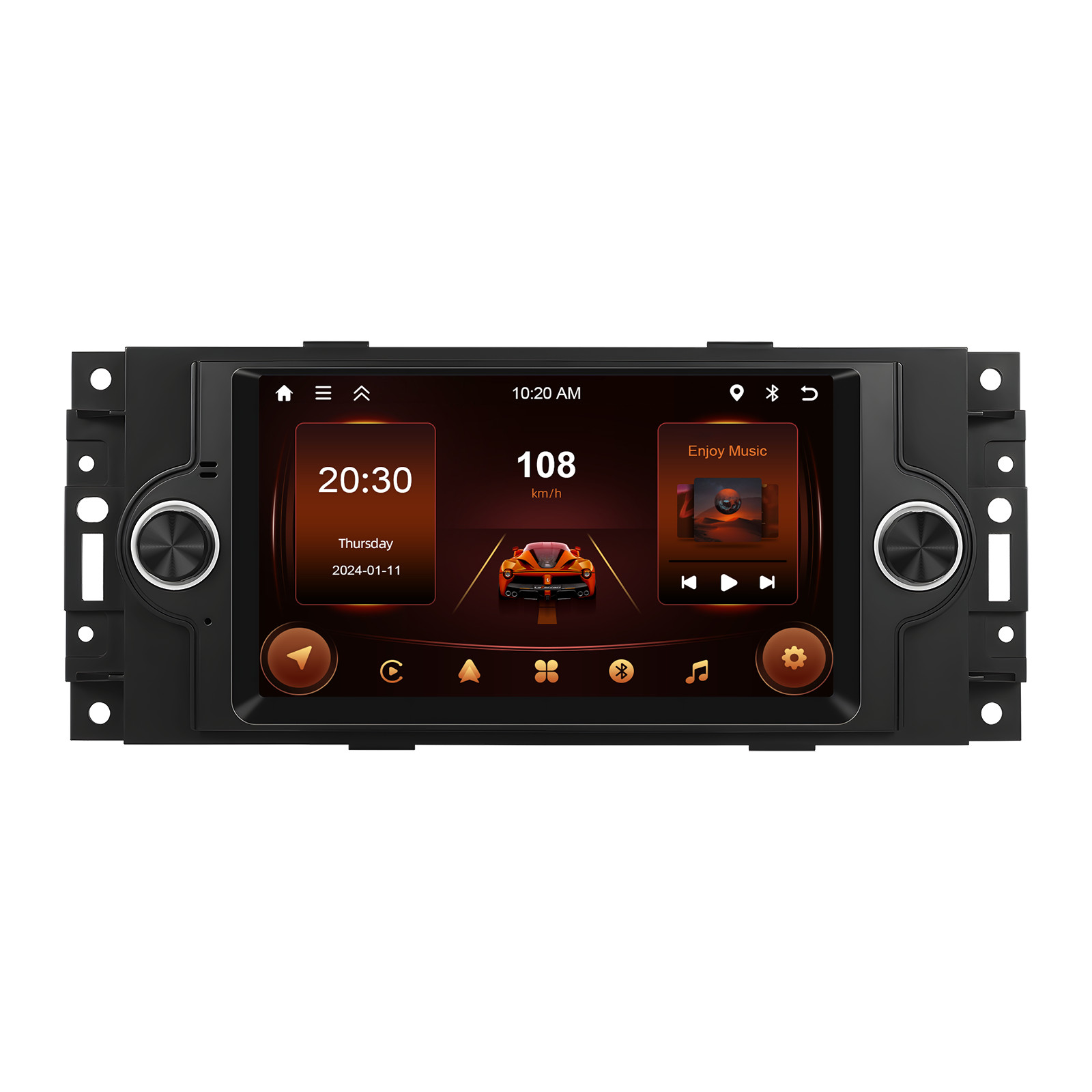 For 2006-2008 Dodge RAM 1500 2500 3500 Android 15 CarPlay Car Stereo Radio GPS