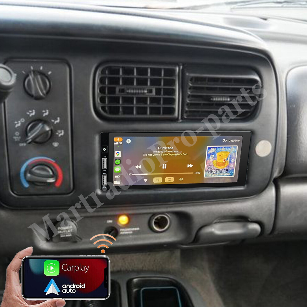 Radio de coche Android 13 para 1987-2000 Dodge Dakota Apple Carplay WiFi estéreo