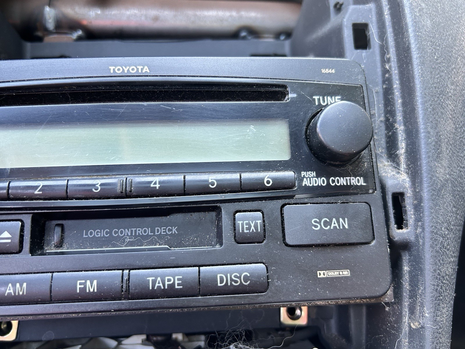 2003 2004 2005 Toyota Celica Rav 4 Matrix 4Runner Radio CD Cassette OEM 16844
