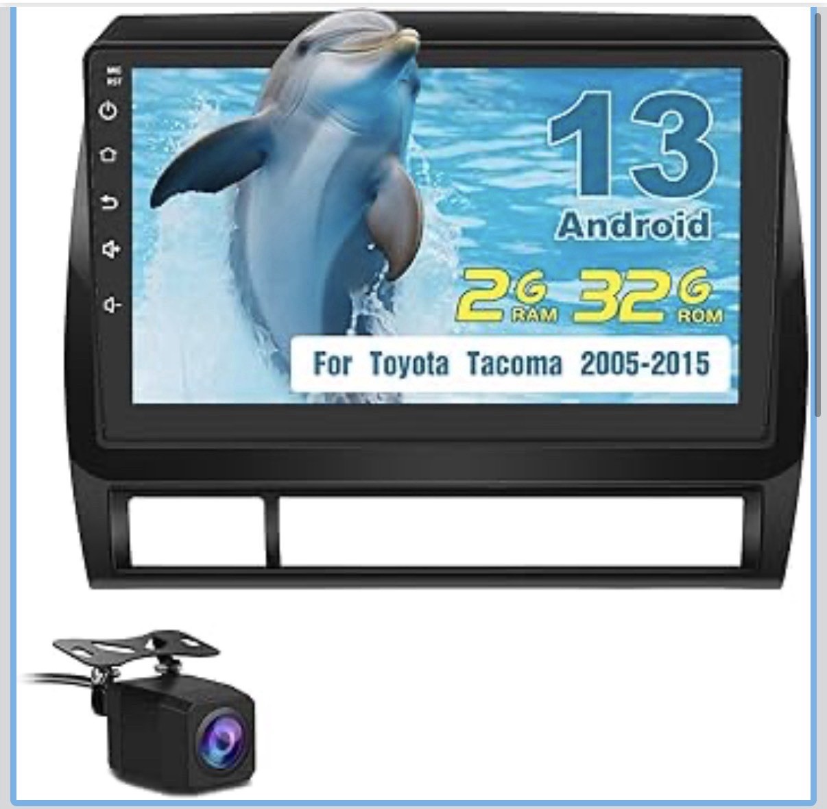 For Toyota Tacoma 2005-2015 Android 15 Car Stereo Radio Apple CarPlay GPS WiFi