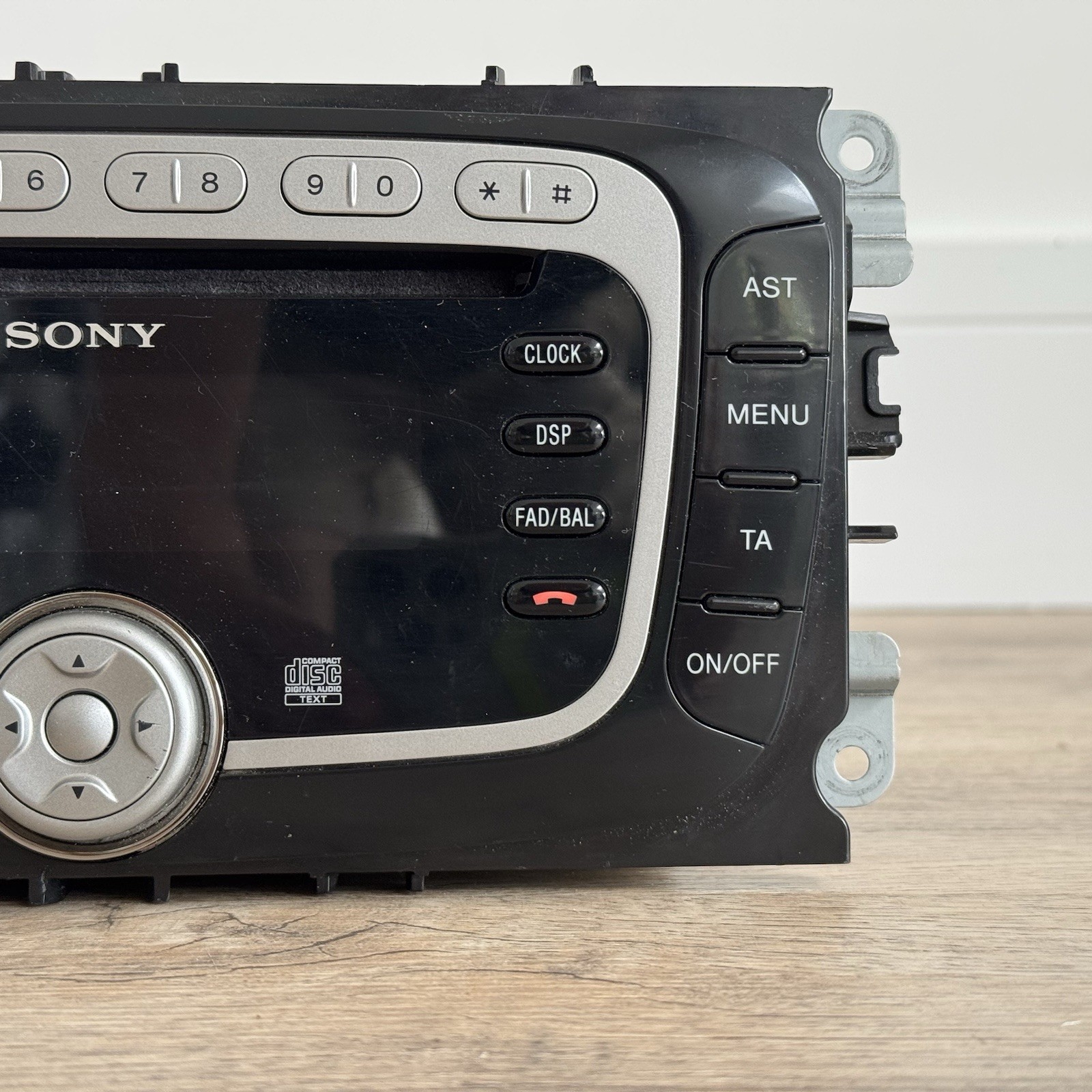 Ford Sony MP3 CD Radio Stereo Head Unit 7M5T-18C939-EA Code 7726