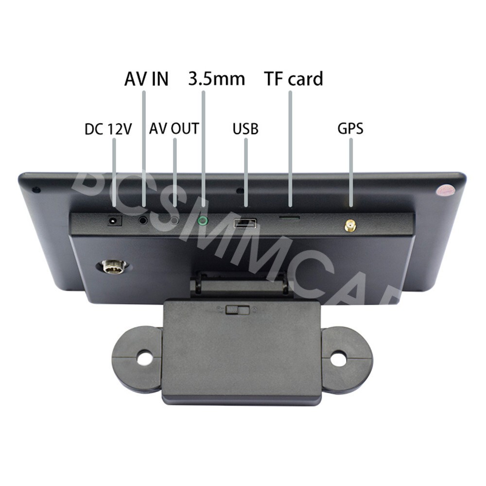 10.1in Touch Screen Headrest Monitor Car Rear Seat Entertainment TV Player WIFI