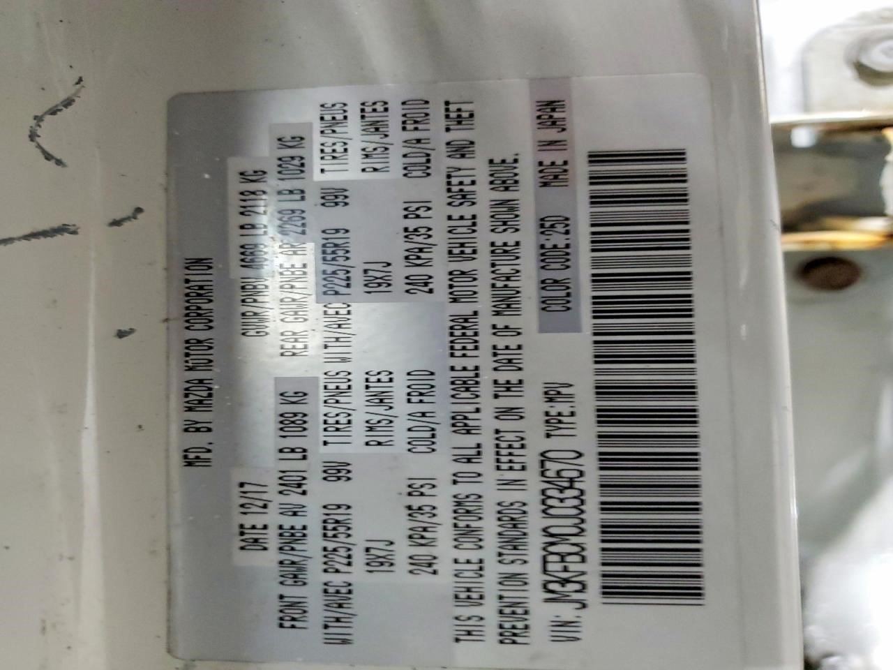 Audio Equipment Radio Receiver Am-fm-cd Fits 16-20 MAZDA 6 12814172