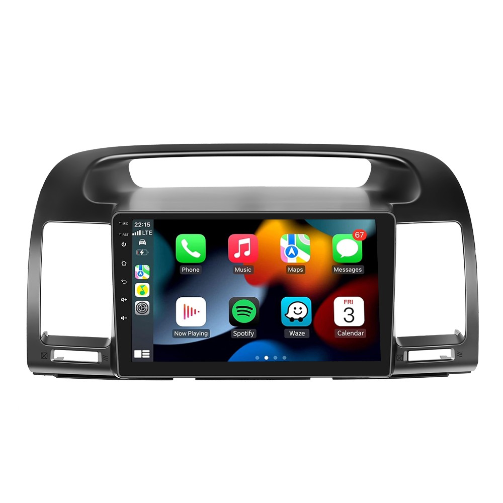 For Toyota Camry 2001-2006 Car Stereo Radio Apple Carplay Android 15 GPS 4+64GB