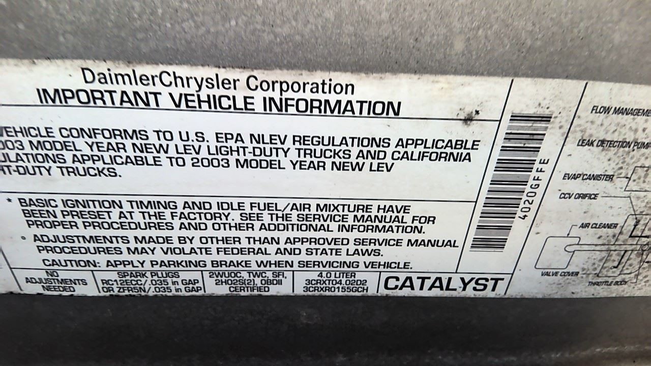 Radio Receiver Radio ID Rbk Fits 02-07 CARAVAN 498425