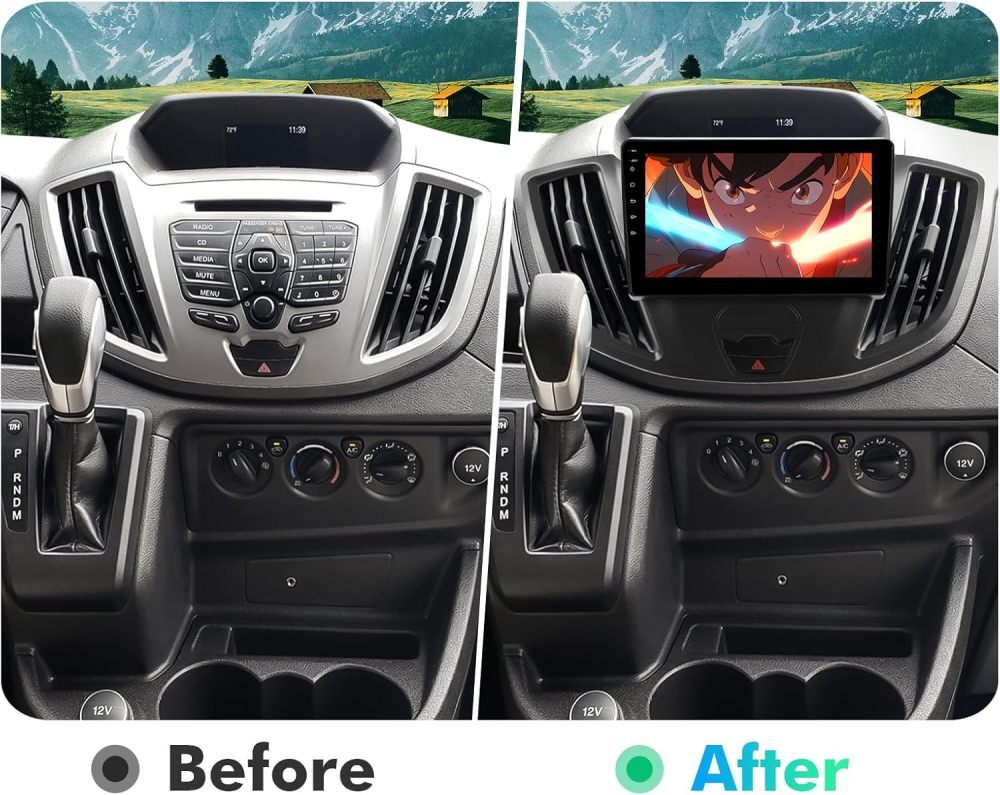 For Ford Transit 150 250 350 2015-2019 Carplay Android 15.0 Car Stereo Radio GPS