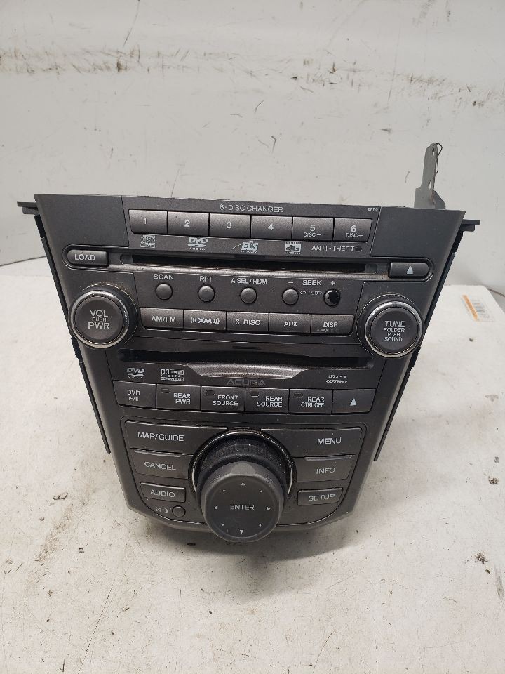 2007-2009 Acura MDX Radio Receiver Canada Market Elite VIN 8 OEM 1470820