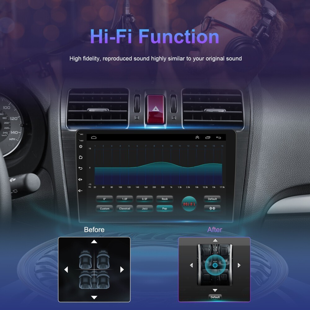 Car Radio Stereo Carplay For Mazda 3 FM Media