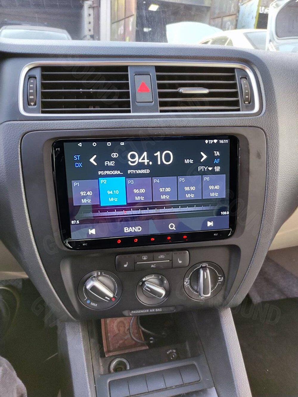 9″ Carplay Android 13 Car Stereo Radio GPS WiFi For VW Volkswagen Jetta 2006-15